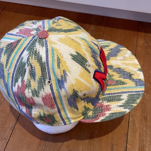 RARE!! Miami, Florida Cap, MIA,, Aztec, Navajo cotton print, fitted, 7 3/8 - Picture 4 of 12